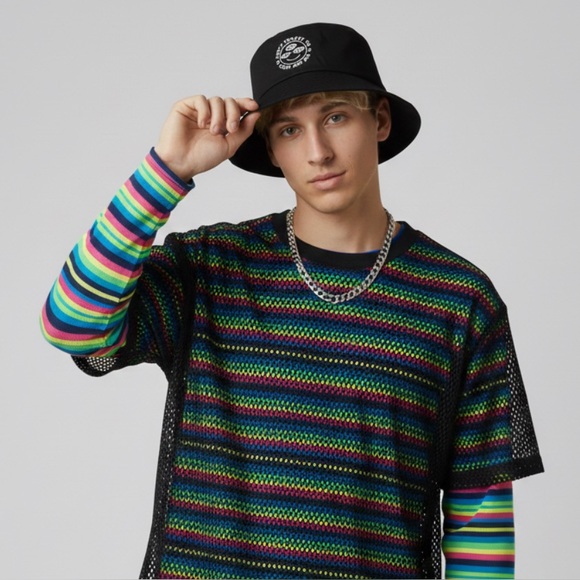 Y2K black bucket hat “Don’t forget to cashapp me” - Picture 1 of 7